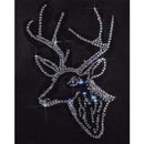 5D DIY Fluorescent Diamond Painting Deer Head Cross Stitch Embroidery Kits