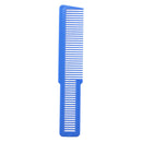 Hairdressing Carbon Anti-static Comb Wide Tooth Hair Clipper Comb (Blue)