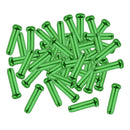 Durable Alloy Bicycle Brake Shifter Cable End Caps Crimps Line Core Green