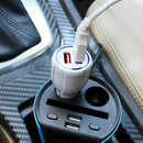 3.0 car dual USB car charger 2 in 1 car phone fast charge charger