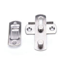 Stainless Steel Home Safety Gate Door Bolt Latch Slide Lock Hardware+Screw  JR
