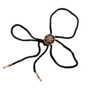 Western Cowboy Round Bolo Tie Cowboy Men Neck Tie Necklace for Men's Gift