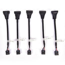 5pcs USB 3.0 20 Pin Male Header to USB 2.0 female Adaptor for motherboardcableM&