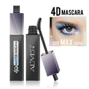 Aliver Mascara Waterproof Mascara, 4D Silk Fiber Mascara Mascara Black for