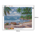 5D DIY Full Drill Diamond Painting Scenery Cross Stitch Embroidery Mosaic