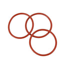 10 pcs 39x34x2.5mm Red Silicone O Ring Oil Seals G4I1
