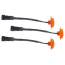 3Pcs Led Grille Running Lamps, Front Bumper Hood Grille Led Light For 2004- W6Y2