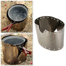 Outdoor gas stove stove windproof windshield camping windproof ring