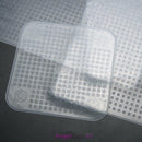 4pcs Silicone Fresh Food Grade Plastic Wrap (White)
