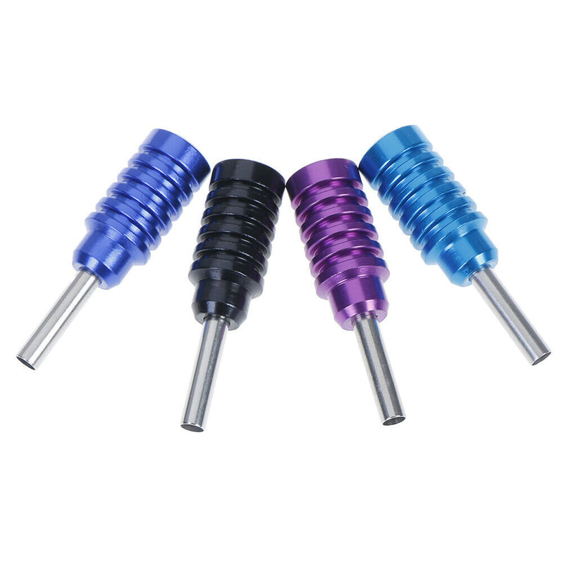 25mm Aluminum Alloy Tattoo Machine Gun Handle Grips Tube Tip Back Stem Suppli FT