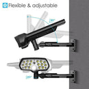 Adjustable LED Solar Power Light PIR Motion Sensor Lamp Garden Wall Spot O5C1