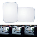 1x Universal Auto Car 360Â° Wide Angle Convex Rear Side View Blind Spot LJ