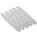 5Pcs Kayak Rowing Stainless Steel Boat Casting Long Strap Hinge Cabin Hardware