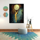 Diamond Painting Naked Woman Moon Full Round Drill Wall Picture 30x40cm