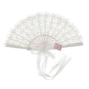 Unique Style White Hand Fan for Outdoor Event /Table Setting/Wall