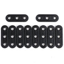 10 Camping Canopy Tarp Guy line Bent Runners Tent Clips Lock Rope Tensioners FT
