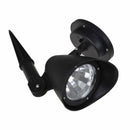 2 pcs 4 LED Solar Garden Lamp Spot Light Outdoor Lawn Landscape Spotlight L