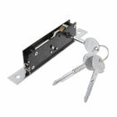 Durable Aluminum Alloy Sliding Door Hook Lock Cross-shaped Key Bolt Door Locks