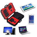 Mini Portable USB 3.0 Memory Card Reader Case for CF TF SD Card Storage Box