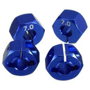 Blue RC Metal 7.0 Wheel Hex 12mm Drive With Pin Screw For HSP HPI Tamiya RC V2Y4