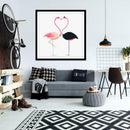 5D DIY Full Drill Diamond Painting Pink Bird Embroidery Mosaic Craft Kit