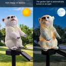 Solar Power LED Bear Colorful Lawn Light Outdoor Garden Yard Landscape Lamp