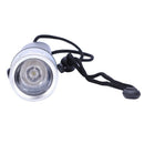 Flashlight Underwater Torch Waterproof Scuba Diving Lamp Light, Black