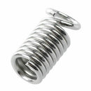 75 Leather Cord Ends Caps Necklace Clasp Jewelry Parts