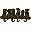 Cast Iron Dog Door Key Hook Pastoral European Retro Wall Hanging Coat Creat W9Q7