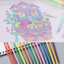 100pcs Refill With 10pcs Pen Case Colorful Gel Pen Delicate Refill E4V2