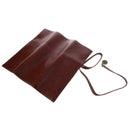 1 pc Case PU Leather Pen Pencil Case Pencil Bag Cosmetic Brush Bag R3R8