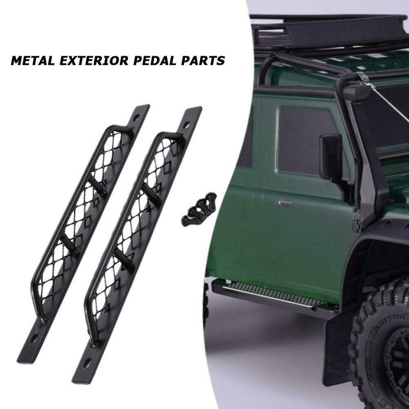 2pcs Metal Grid Side Steps Running Boards for RC4WD D90 RC Crawler Parts