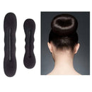 Magic Bun Maker (2 Small, 2 Large) Foam Sponge Bun Shaper Hair Accessories  K1K6