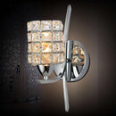 Modern Crystal Wall Lamp Sconce E27 Bed Room Stairs Aisle Chandelier Wall L