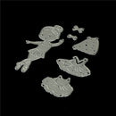 Dancing Ballet Girl Metal Cutting Dies for DIY Scrapbooking Album Cards Decor OZ