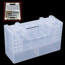 Multi-function Hard Plastic Battery Case Holder Storage Box for AA AAA Batter Gw