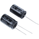 10 Pcs 22uF 400V 105C Radial Electrolytic Capacitors Black 13mm x 21mm V3P6