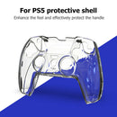 Clear PC Hard Cover Thumb Stick Grip Cap for PS5 Controller Gamepad Case