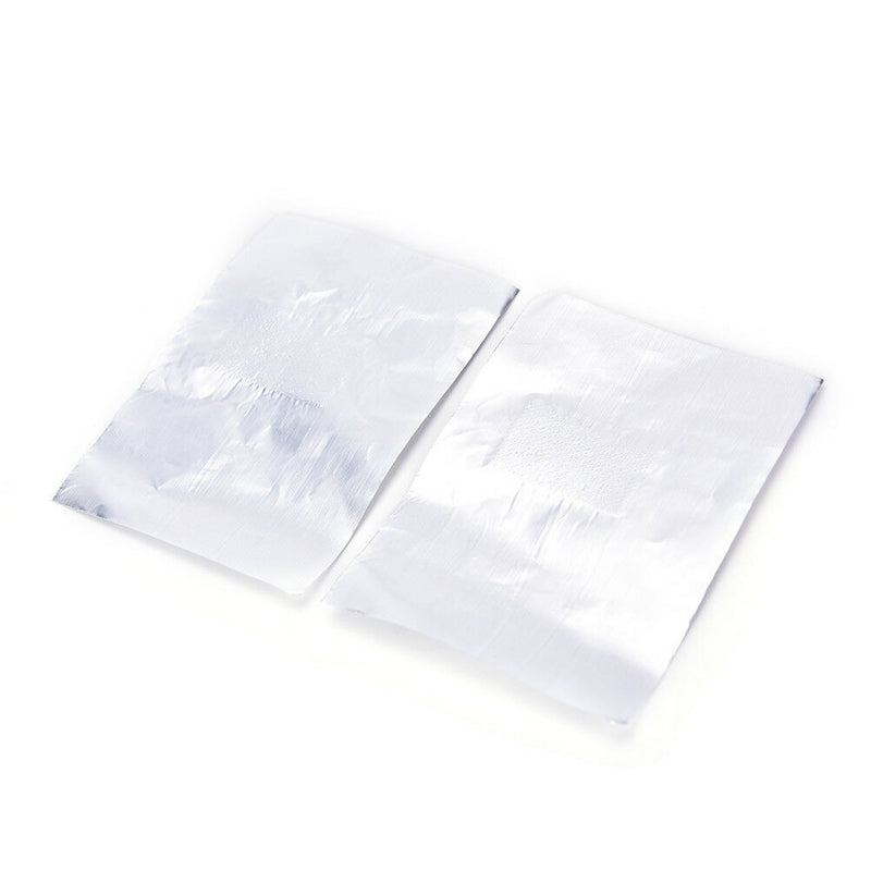 50PCS Aluminium Foil Nail Wraps For Nail Art Soak Off Acrylic UV Gel Remover  Ew