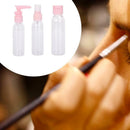 3pcs/set Transparent Travel Cosmetic Bottle Plastic Points Bottling Makeup Tool