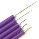 5 in 1 Quilling Tools, 5Pcs Different Size Quilling Slotted Tools Paper Qui H5U9