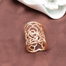 2 Pieces Luxury Scarf Buckle, Women Hollow Scarf Holder Ring Metal Elegant