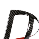 Carbon Fiber Central Control CD Control Panel Cover Trim for BMW X1 2011-20
