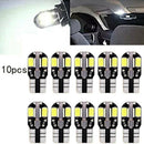 10 x Canbus T10 194 168 W5W 5730 8 LED SMD White Car Side Wedge Light Lamp Bulbs