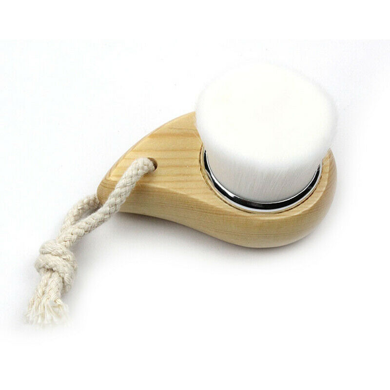 Soft Hair Face Wash Brushes Bamboo Charcoal Facial Cleansing Brush Massage  L7A1