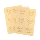 6Cm Thank You Round Baking Sealing Multifunction Self Adhesive Packaging StSEAU