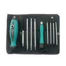 Screwdriver Set Magnetic 10Pcs Precision Slotted Phillips Repair Bits Favor Q6P3