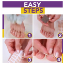 50 sheets Non-Glue Toenail Patch Ingrown Toenail Correction Pedicure Tools