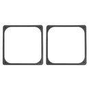 120x120mm Anti Vibration Silicone Rubber Fan Gasket for Computer Case Fan 2 Pack