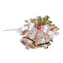 Christmas Brooch Pin Xmas Bell gifts